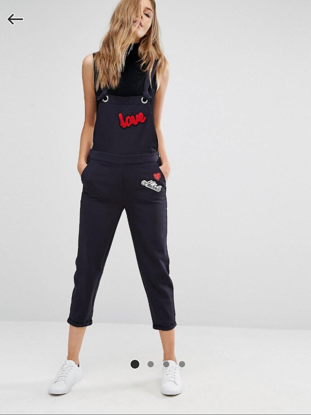 Mango Badge Detail Jumpsuit